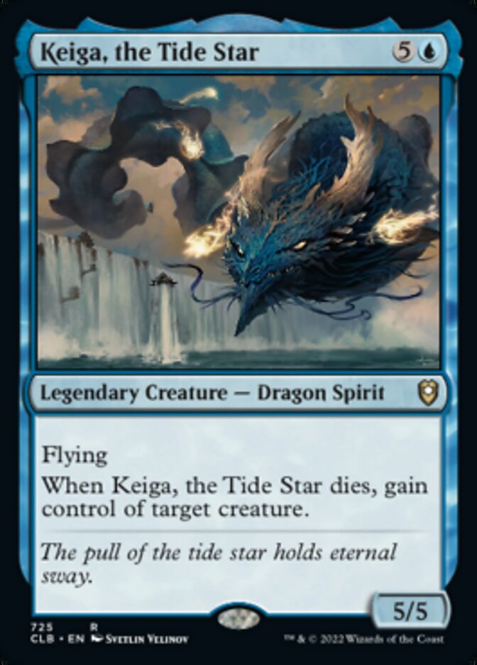 Keiga, the Tide Star [Commander Legends: Battle for Baldur's Gate] - Evolution TCG