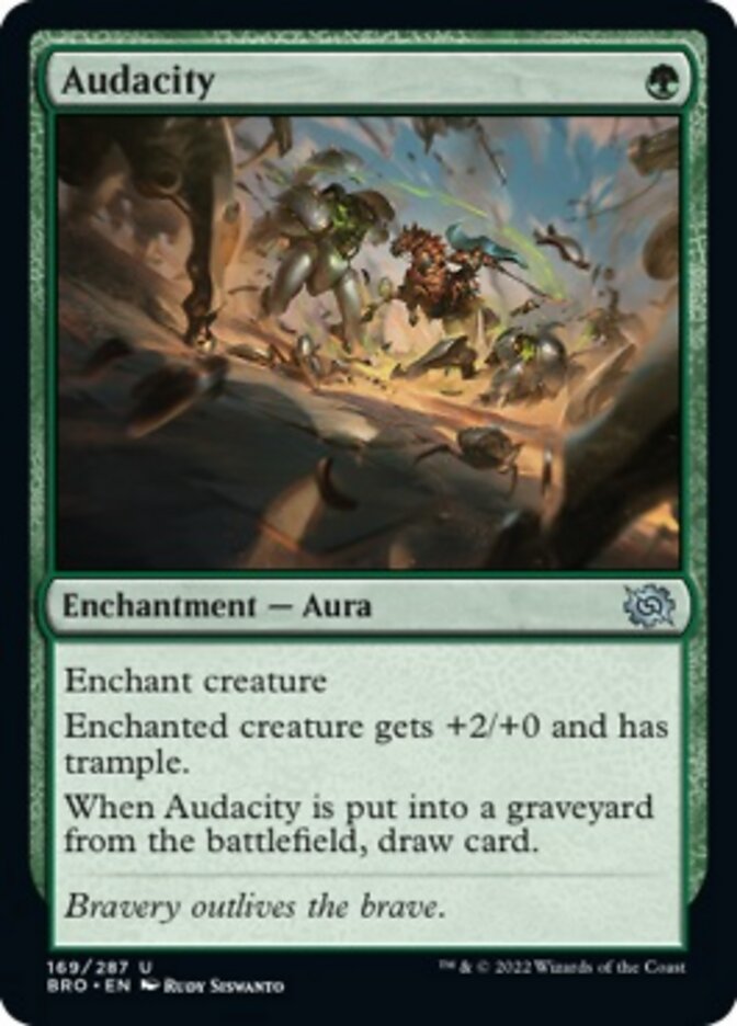 Audacity [The Brothers' War] - Evolution TCG