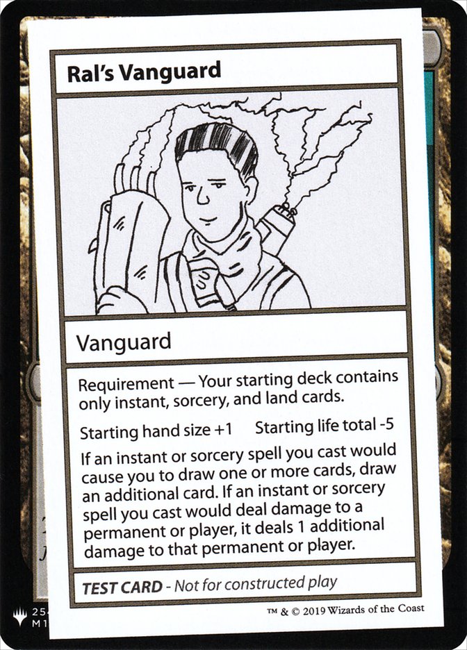 Ral's Vanguard [Mystery Booster Playtest Cards] - Evolution TCG