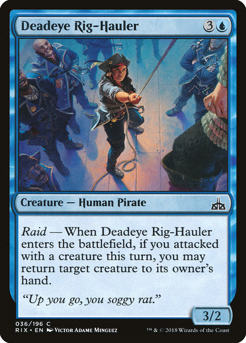 Deadeye Rig-Hauler [Rivals of Ixalan] - Evolution TCG