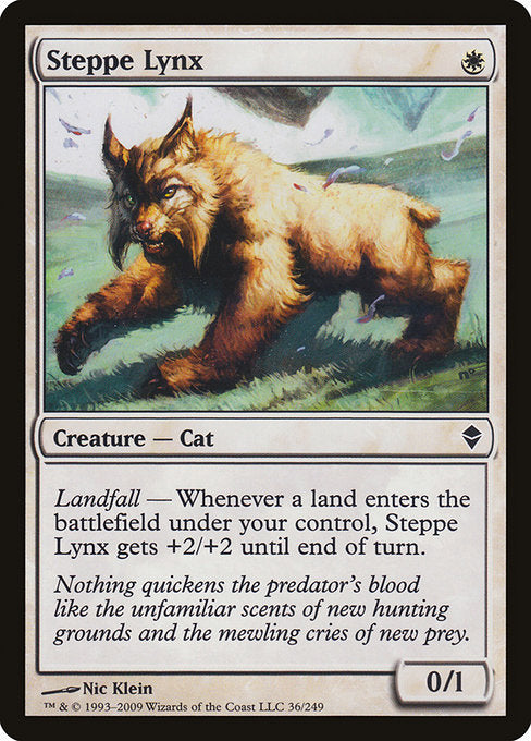 Steppe Lynx [Zendikar] - Evolution TCG