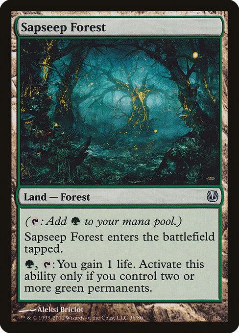 Sapseep Forest [Duel Decks: Ajani vs. Nicol Bolas] - Evolution TCG