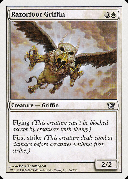 Razorfoot Griffin [Eighth Edition] - Evolution TCG