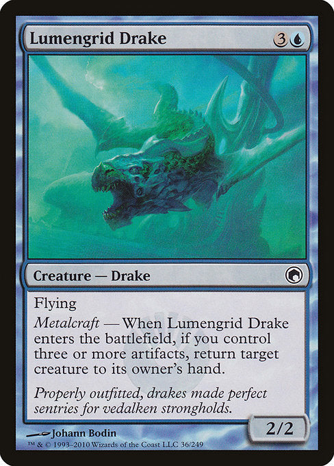 Lumengrid Drake [Scars of Mirrodin] - Evolution TCG