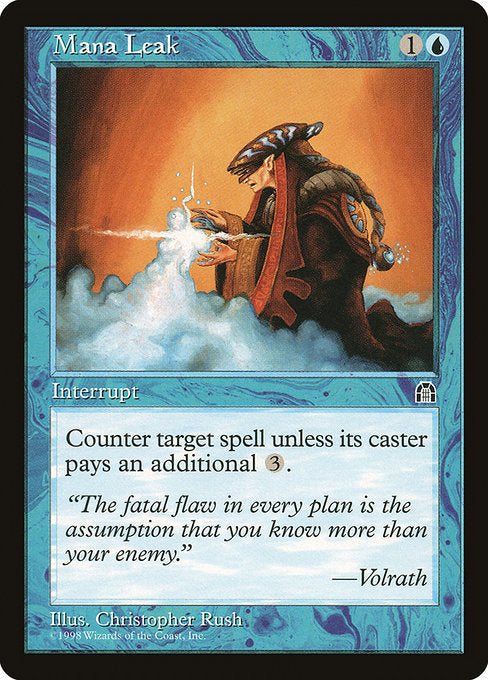 Mana Leak [Stronghold] - Evolution TCG