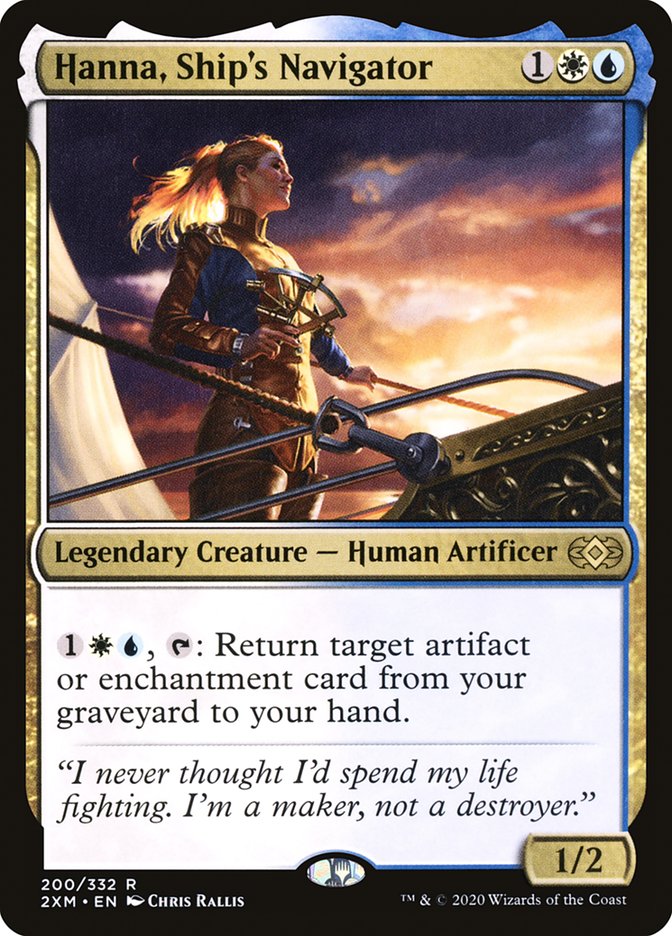 Hanna, Ship's Navigator [Double Masters] - Evolution TCG