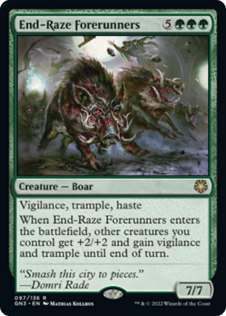 End-Raze Forerunners [Game Night: Free-for-All] - Evolution TCG