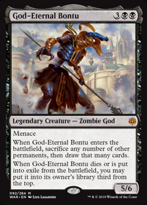 God-Eternal Bontu [War of the Spark] - Evolution TCG