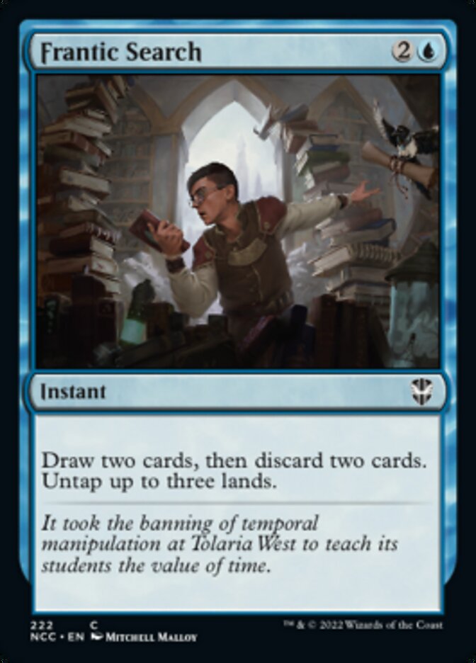 Frantic Search [Streets of New Capenna Commander] - Evolution TCG