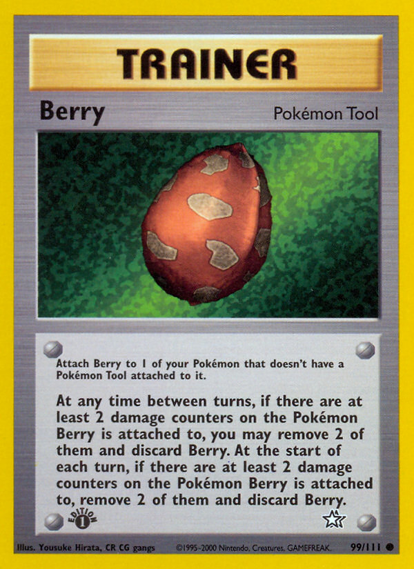 Berry (99/111) [Neo Genesis 1st Edition] - Evolution TCG