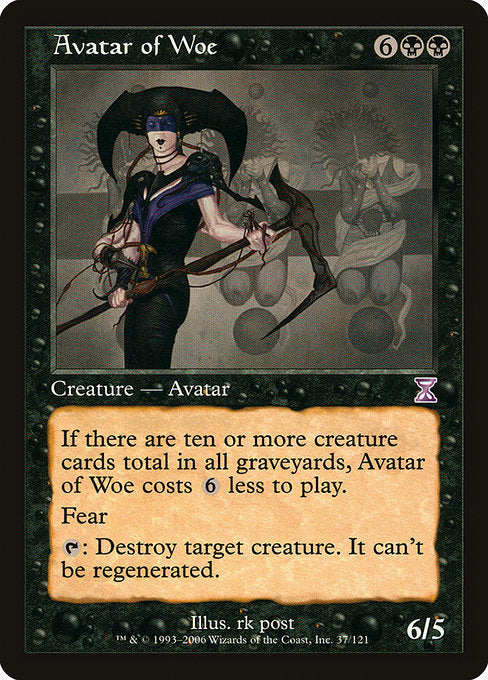 Avatar of Woe [Time Spiral Timeshifted] - Evolution TCG