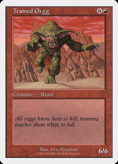 Trained Orgg [Starter 2000] - Evolution TCG