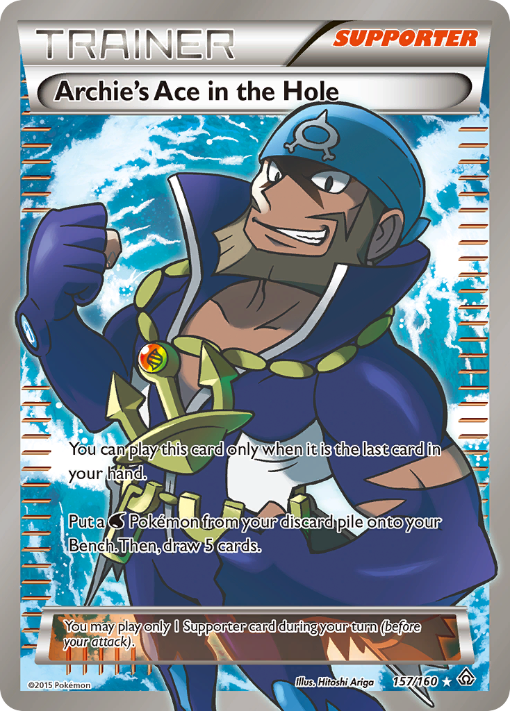 Archie's Ace in the Hole (157/160) [XY: Primal Clash] - Evolution TCG