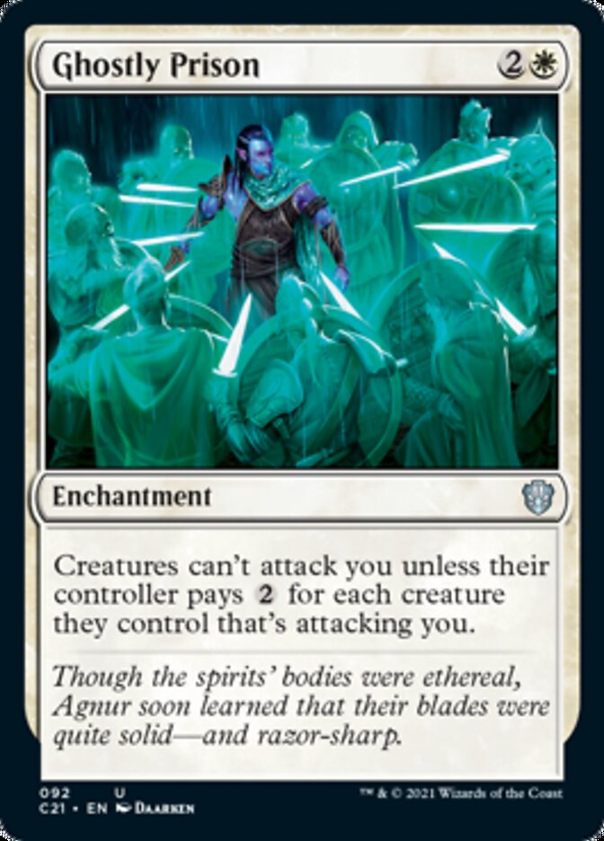 Ghostly Prison [Commander 2021] - Evolution TCG