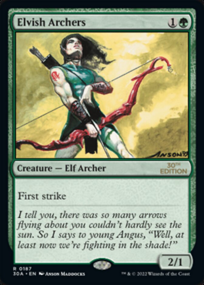 Elvish Archers [30th Anniversary Edition] - Evolution TCG