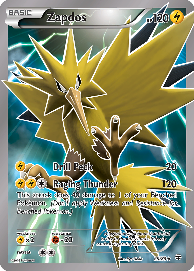 Zapdos (29/83) [XY: Generations] - Evolution TCG