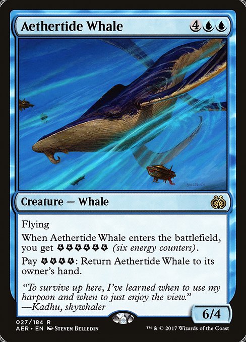 Aethertide Whale [Aether Revolt] - Evolution TCG