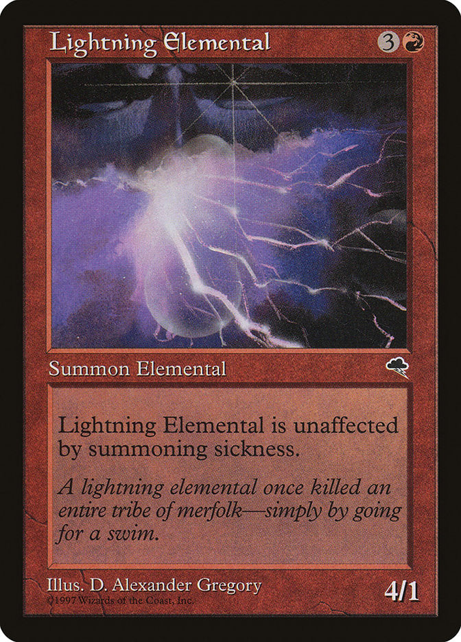 Lightning Elemental [Tempest] - Evolution TCG