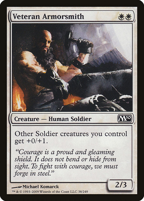 Veteran Armorsmith [Magic 2010] - Evolution TCG