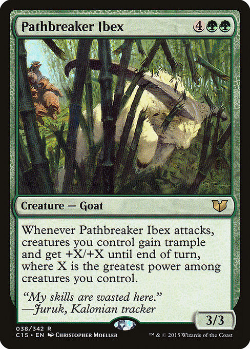 Pathbreaker Ibex [Commander 2015] - Evolution TCG