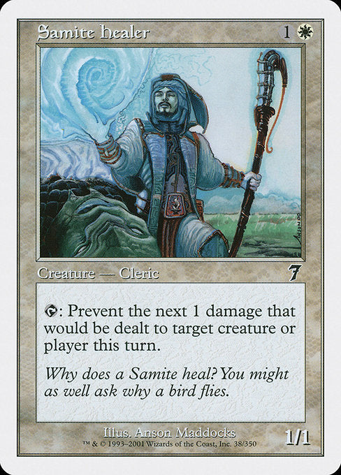 Samite Healer [Seventh Edition] - Evolution TCG