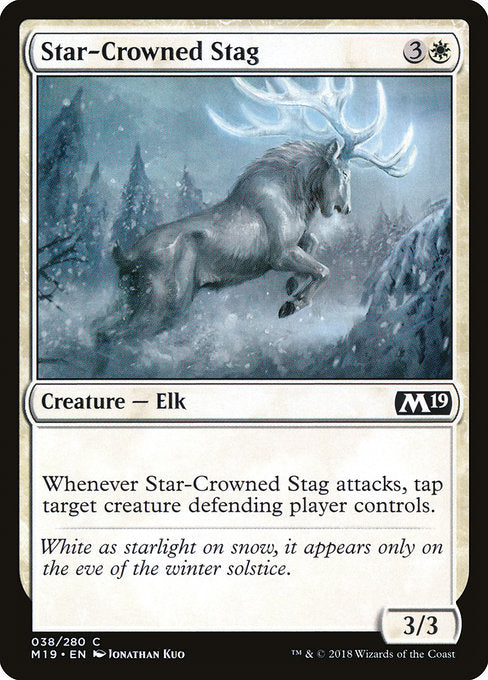 Star-Crowned Stag [Core Set 2019] - Evolution TCG