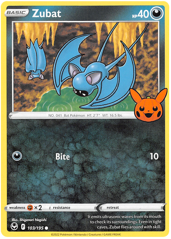 Zubat (103/195) [Trick or Trade 2023] - Evolution TCG