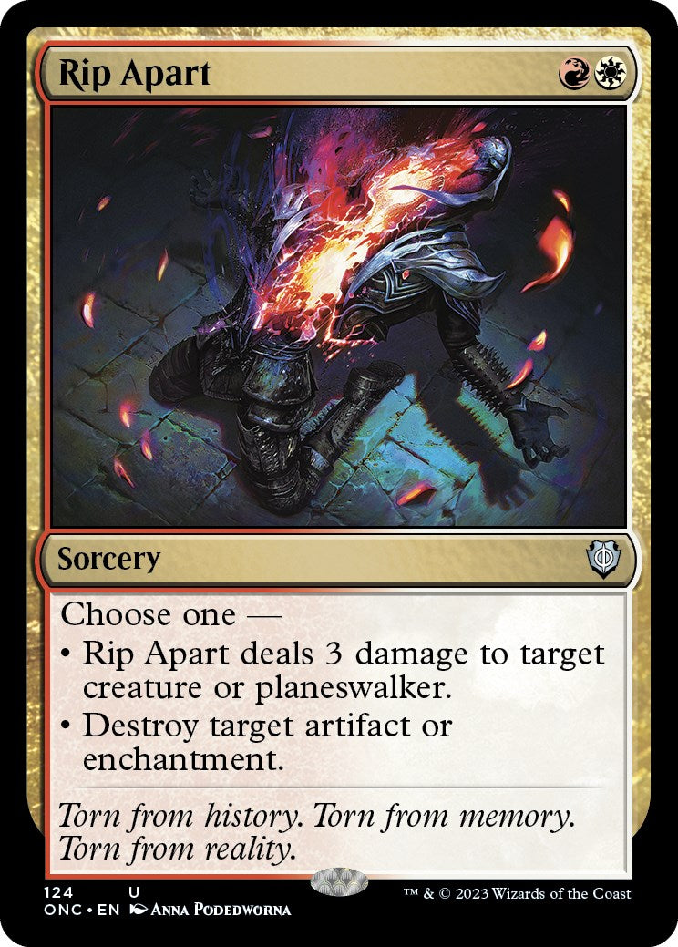 Rip Apart [Phyrexia: All Will Be One Commander] - Evolution TCG