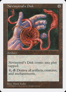 Nevinyrral's Disk [Fifth Edition] - Evolution TCG