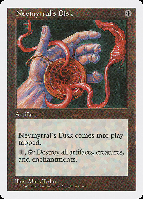 Nevinyrral's Disk [Fifth Edition] - Evolution TCG