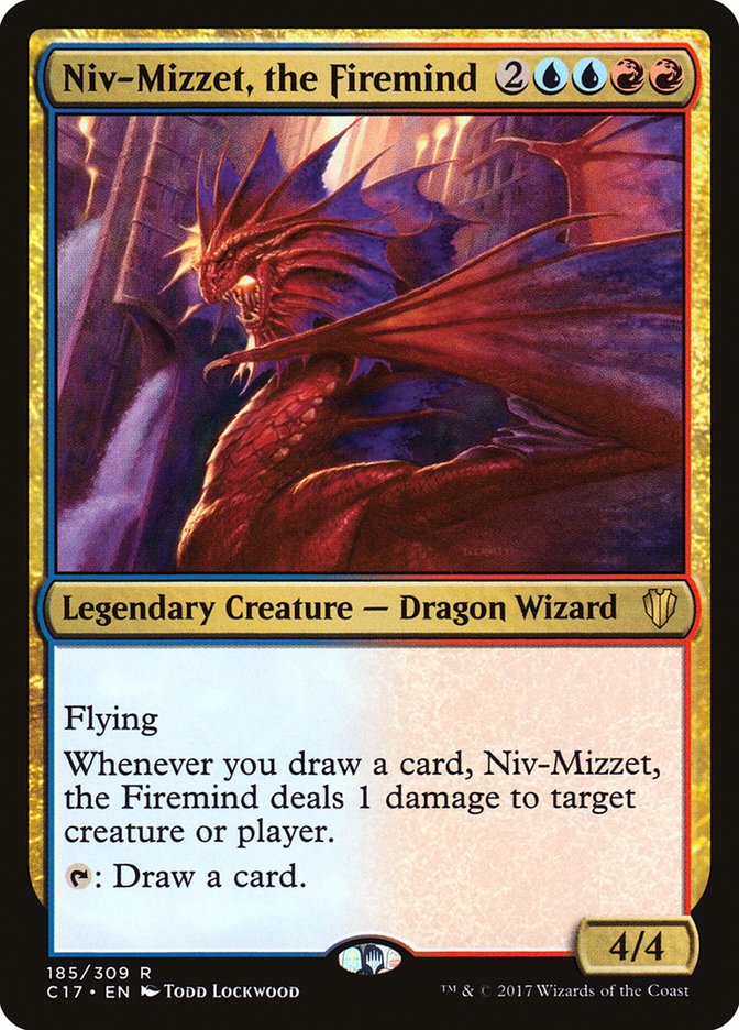 Niv-Mizzet, the Firemind [Commander 2017] - Evolution TCG