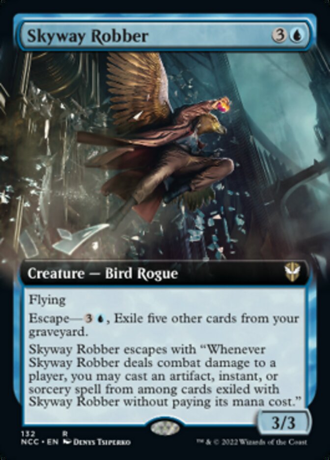 Skyway Robber (Extended Art) [Streets of New Capenna Commander] - Evolution TCG