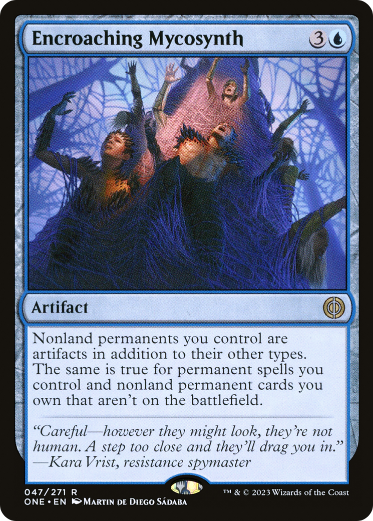 Encroaching Mycosynth [Phyrexia: All Will Be One] - Evolution TCG