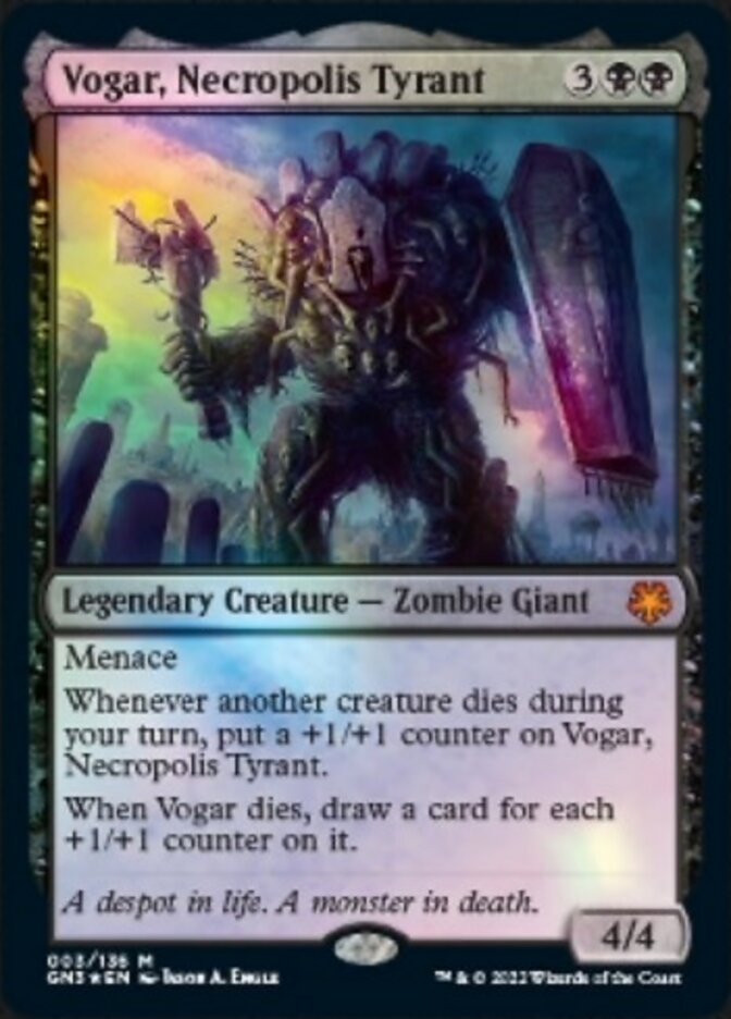 Vogar, Necropolis Tyrant [Game Night: Free-for-All] - Evolution TCG