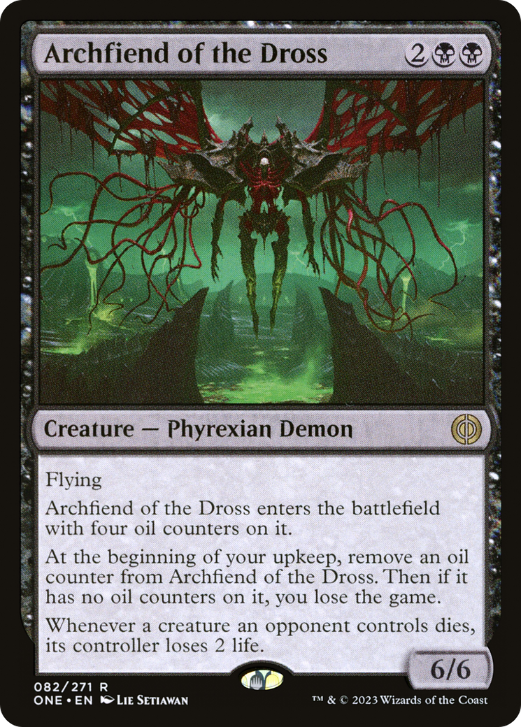 Archfiend of the Dross [Phyrexia: All Will Be One] - Evolution TCG