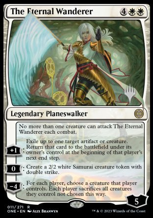The Eternal Wanderer (Promo Pack) [Phyrexia: All Will Be One Promos] - Evolution TCG