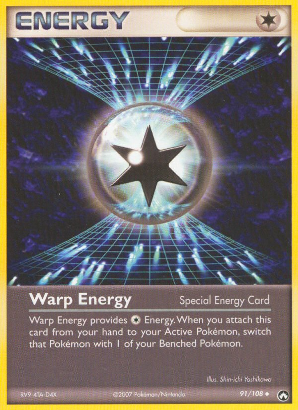 Warp Energy (91/108) [EX: Power Keepers] - Evolution TCG