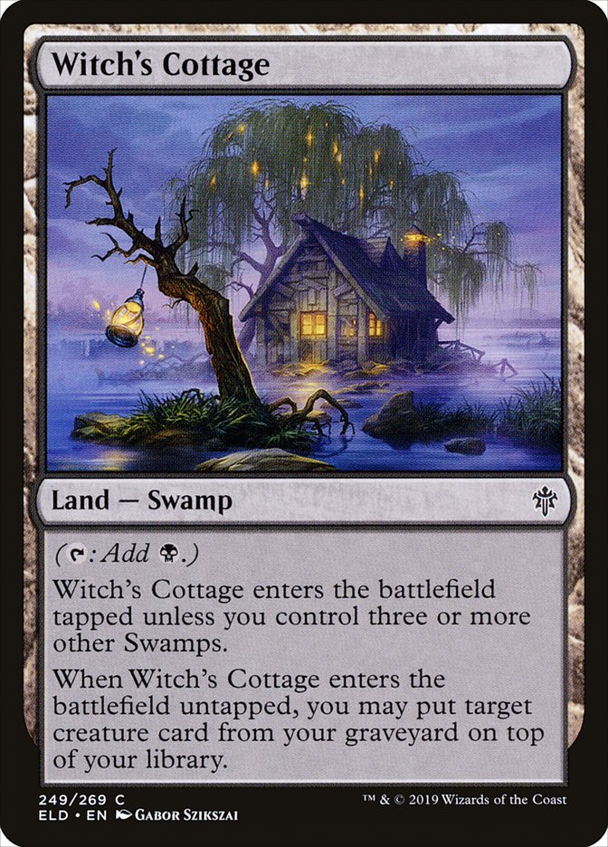 Witch's Cottage [Throne of Eldraine] - Evolution TCG