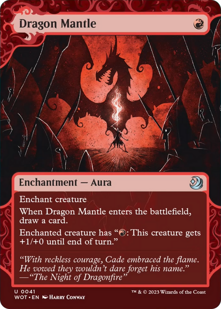 Dragon Mantle [Wilds of Eldraine: Enchanting Tales] - Evolution TCG