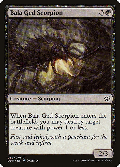 Bala Ged Scorpion [Duel Decks: Nissa vs. Ob Nixilis] - Evolution TCG