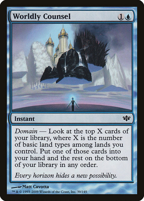 Worldly Counsel [Conflux] - Evolution TCG