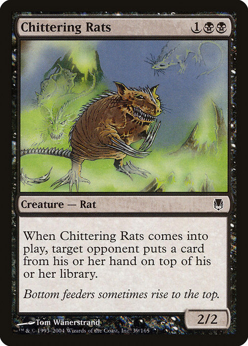 Chittering Rats [Darksteel] - Evolution TCG