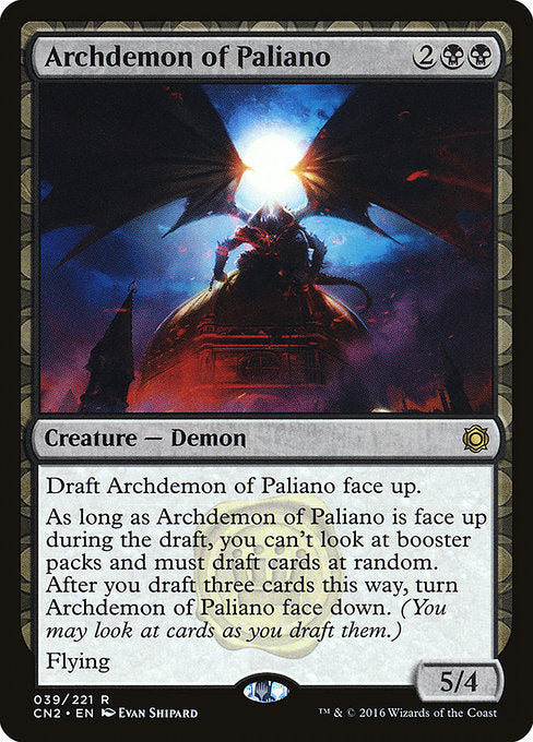 Archdemon of Paliano [Conspiracy: Take the Crown] - Evolution TCG