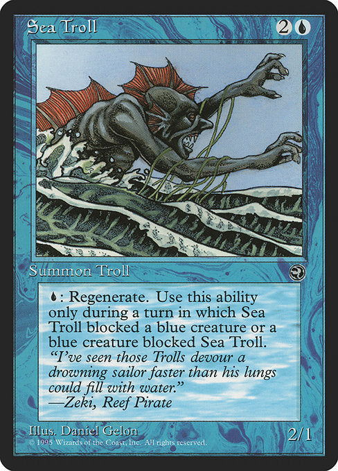 Sea Troll [Homelands] - Evolution TCG