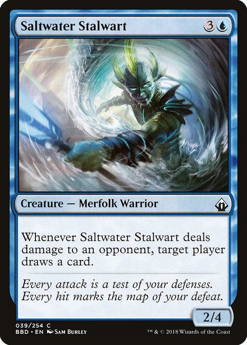 Saltwater Stalwart [Battlebond] - Evolution TCG