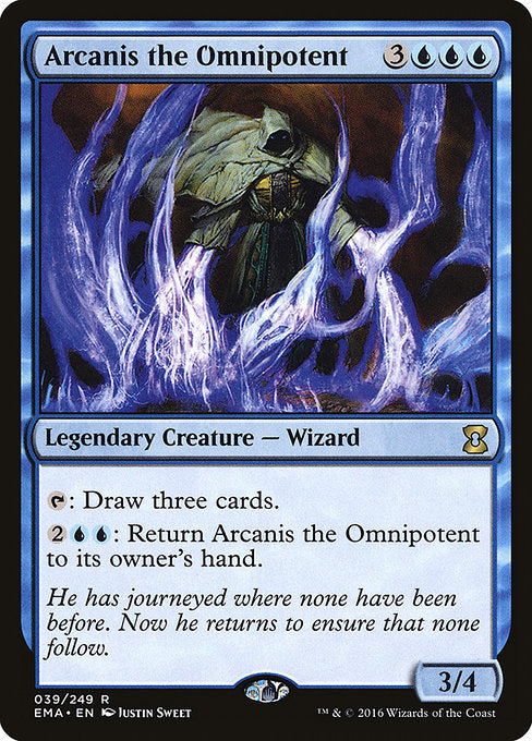Arcanis the Omnipotent [Eternal Masters] - Evolution TCG
