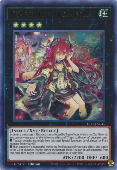 Traptrix Allomerus [ETCO-EN045] Ultra Rare - Evolution TCG