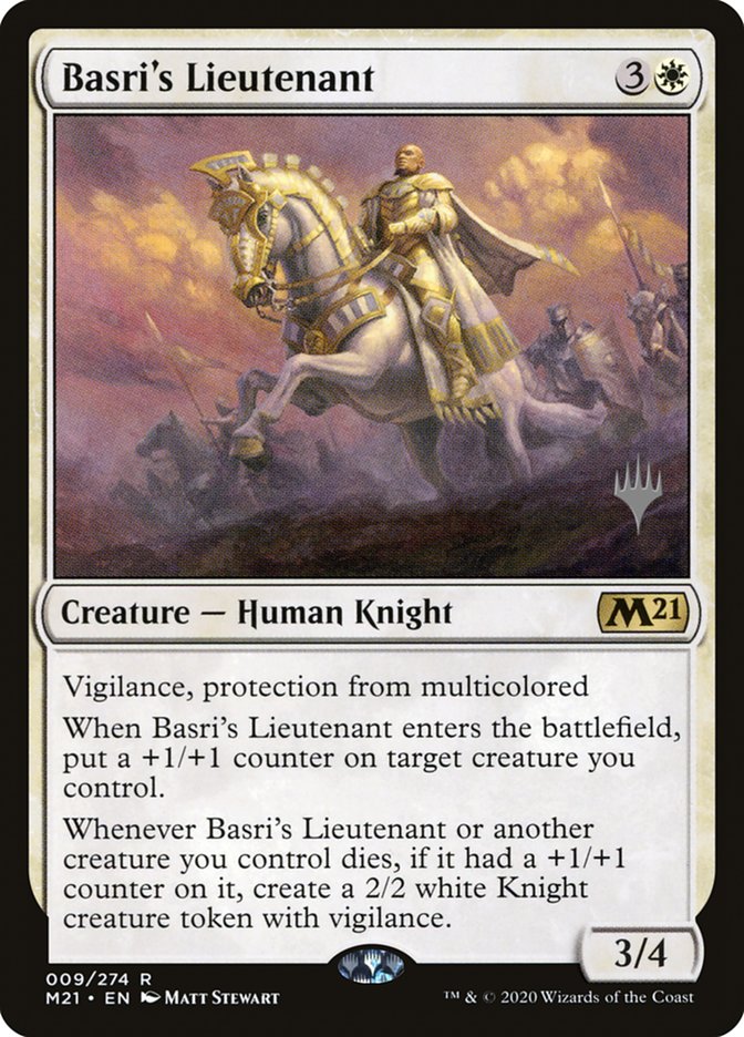 Basri's Lieutenant (Promo Pack) [Core Set 2021 Promos] - Evolution TCG