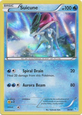 Suicune (30/30) [XY: Trainer Kit 3 - Suicune] - Evolution TCG