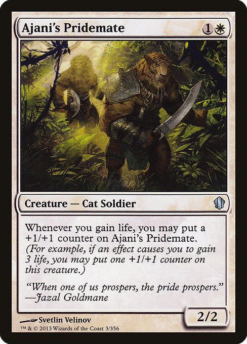 Ajani's Pridemate [Commander 2013] - Evolution TCG
